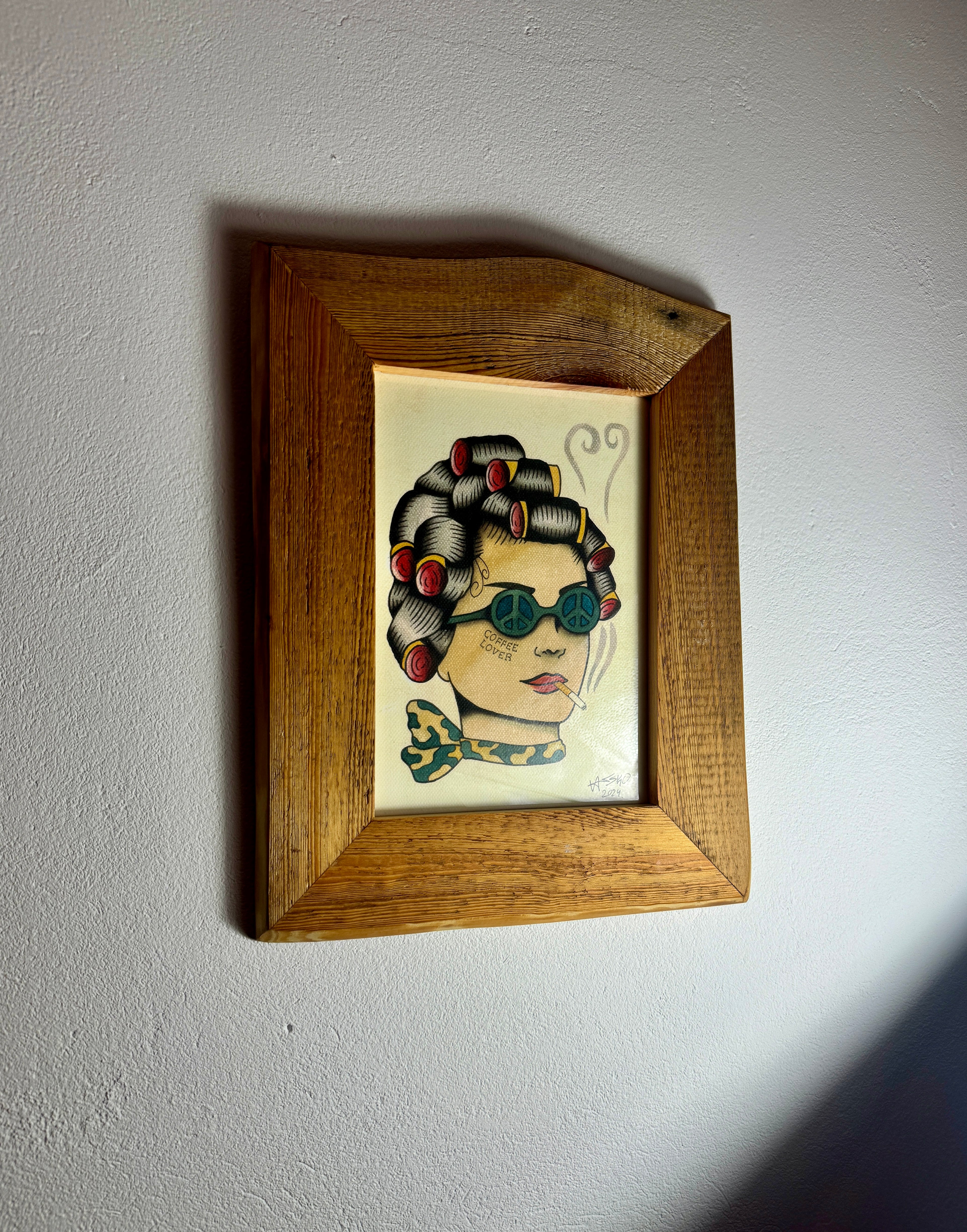 Coffee Lover Wall Art A4