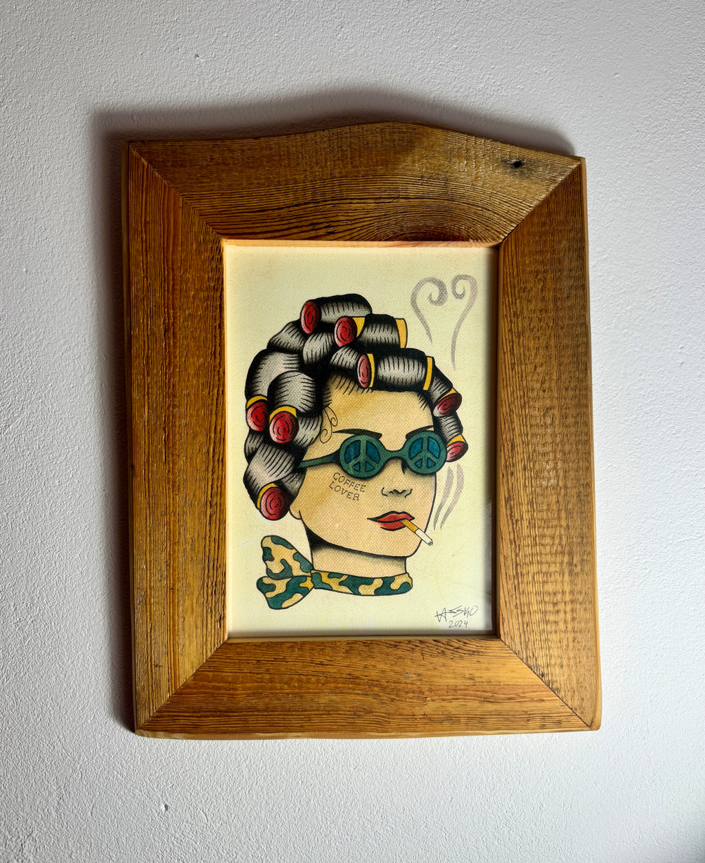 Coffee Lover Wall Art A4