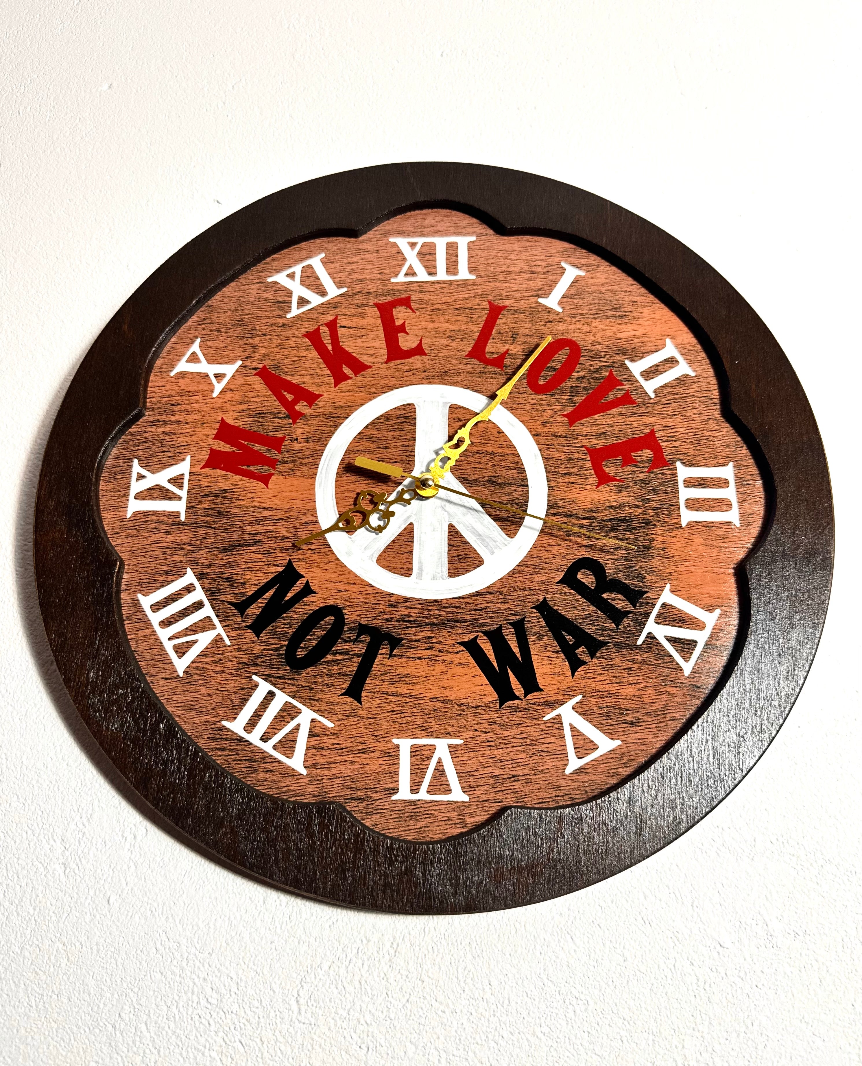 Make Love Wall Clock