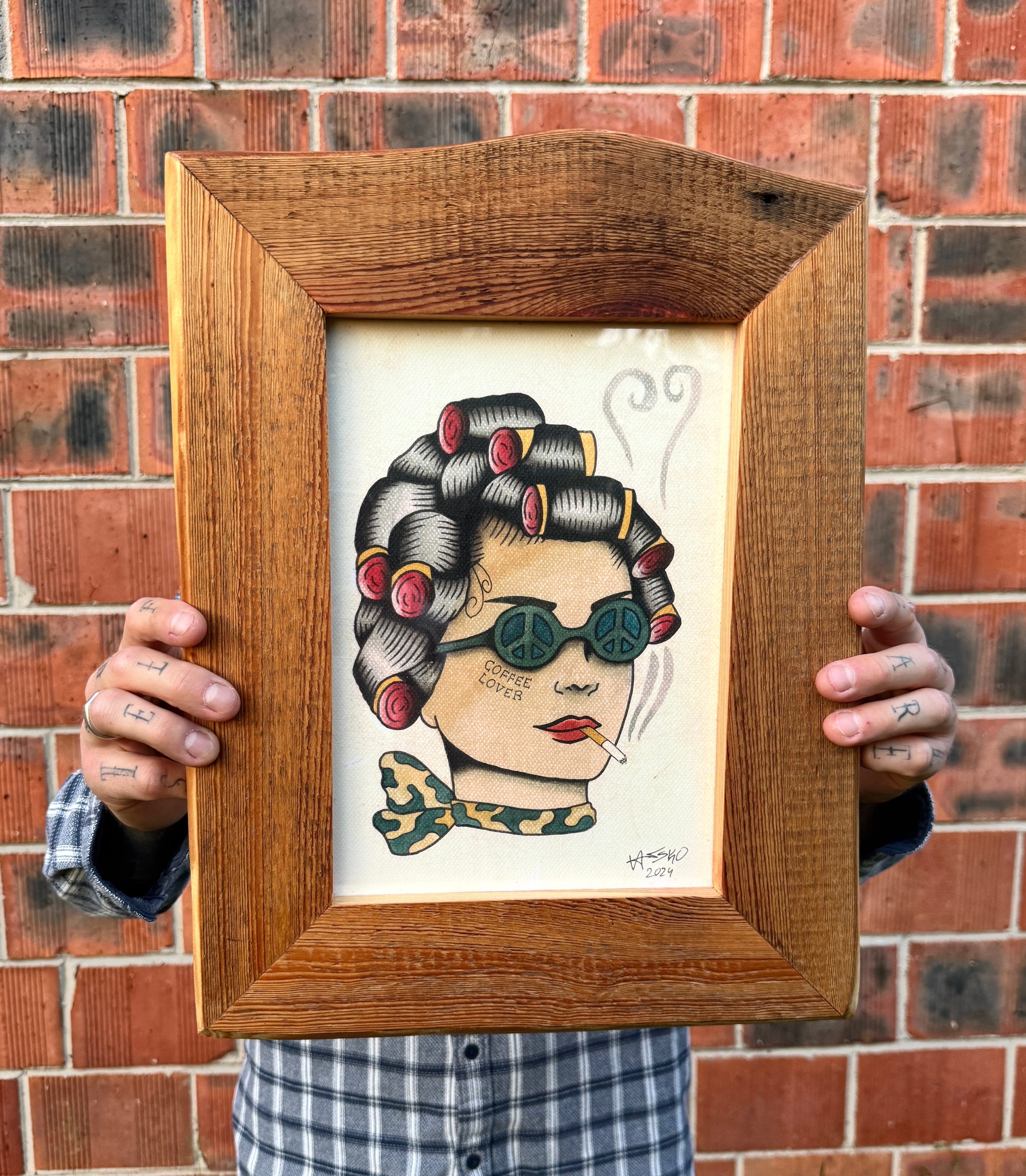 Coffee Lover Wall Art A4