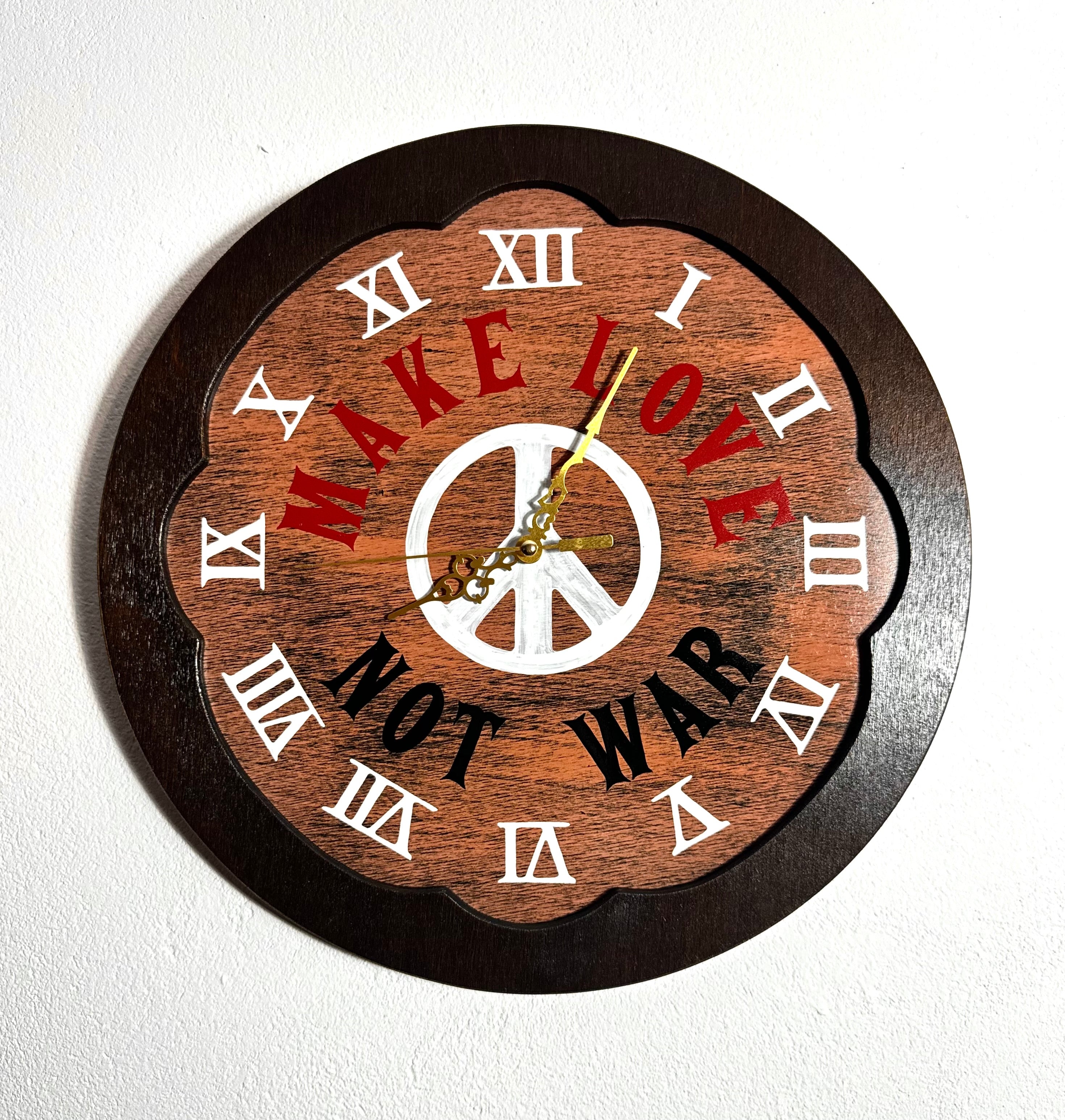 Make Love Wall Clock