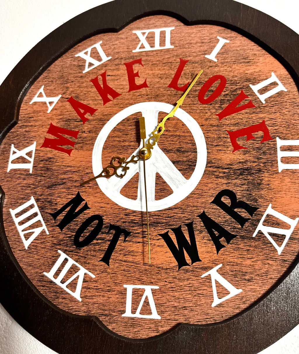 Make Love Wall Clock