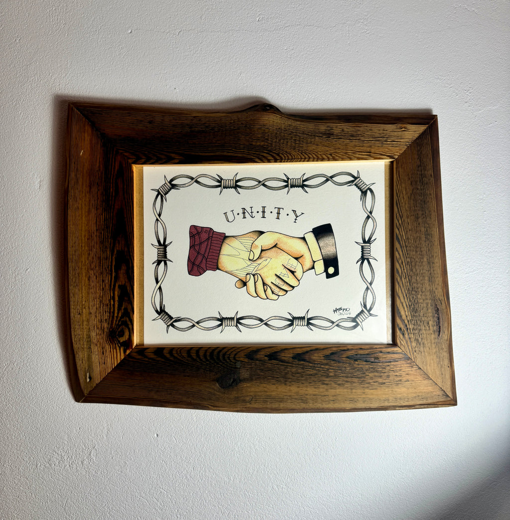 Unity Hands Wall Art A3
