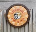 Born To Ride Wall Clock