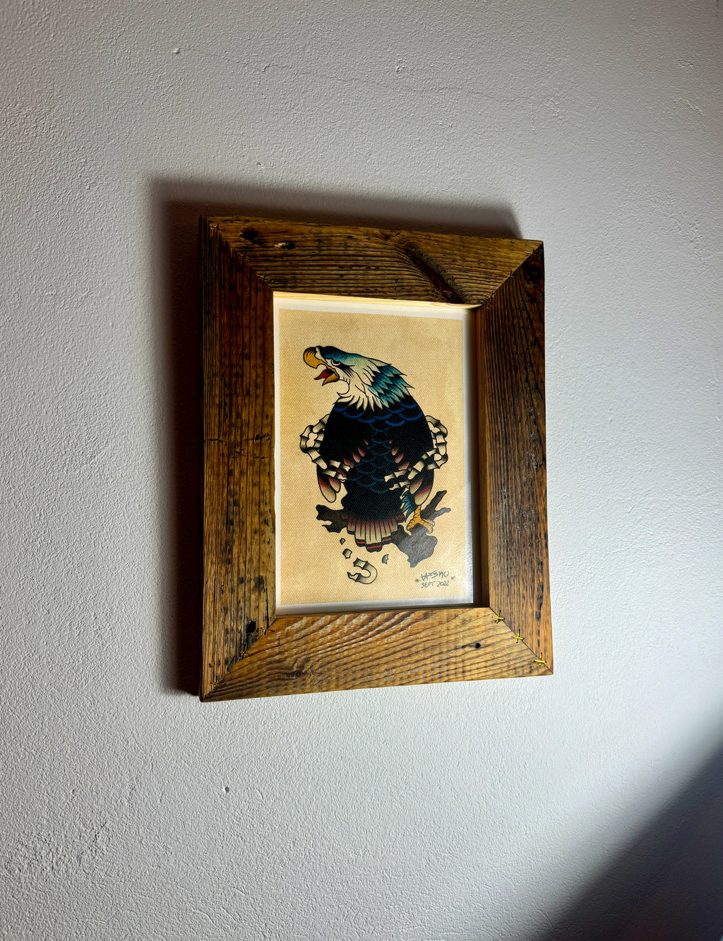 Free Eagle Wall Art A4